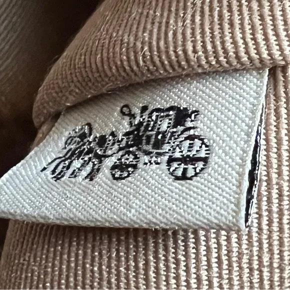 Authentic Coach C5690 “Kleo” Large Carryall Pebbled Leather Handbag in Chalk - Picture 12 of 12